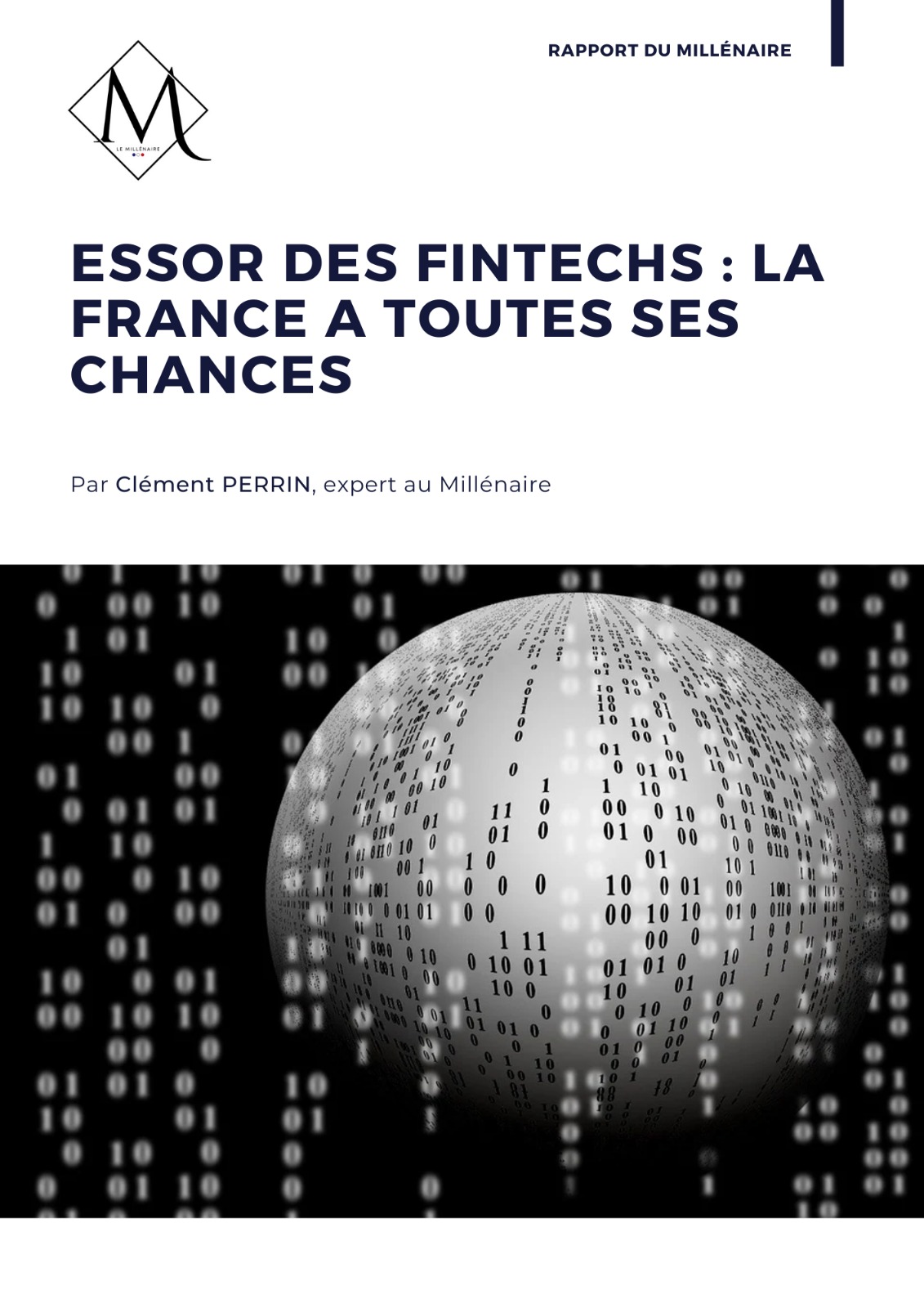 Couverture de la note : L'essor des Fintechs : la France a toutes ses chances