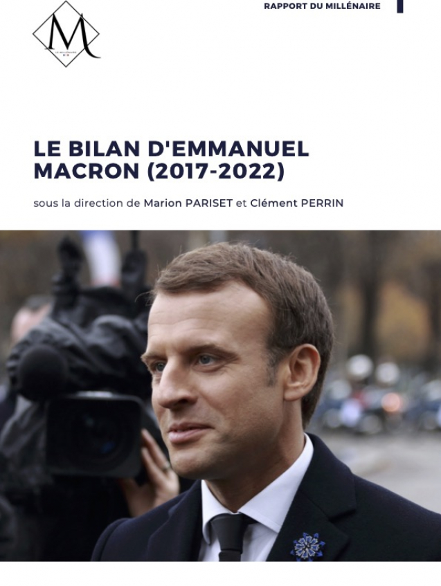 Bilan Macron avec photo Macron