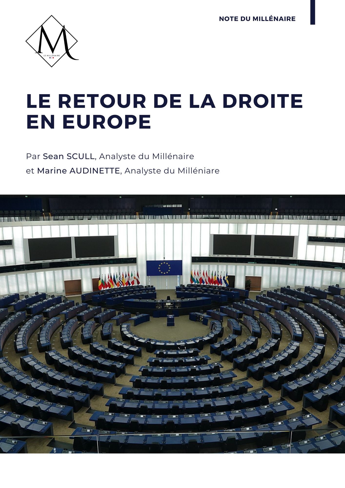 Couverture de la note : Le retour de la droite en Europe