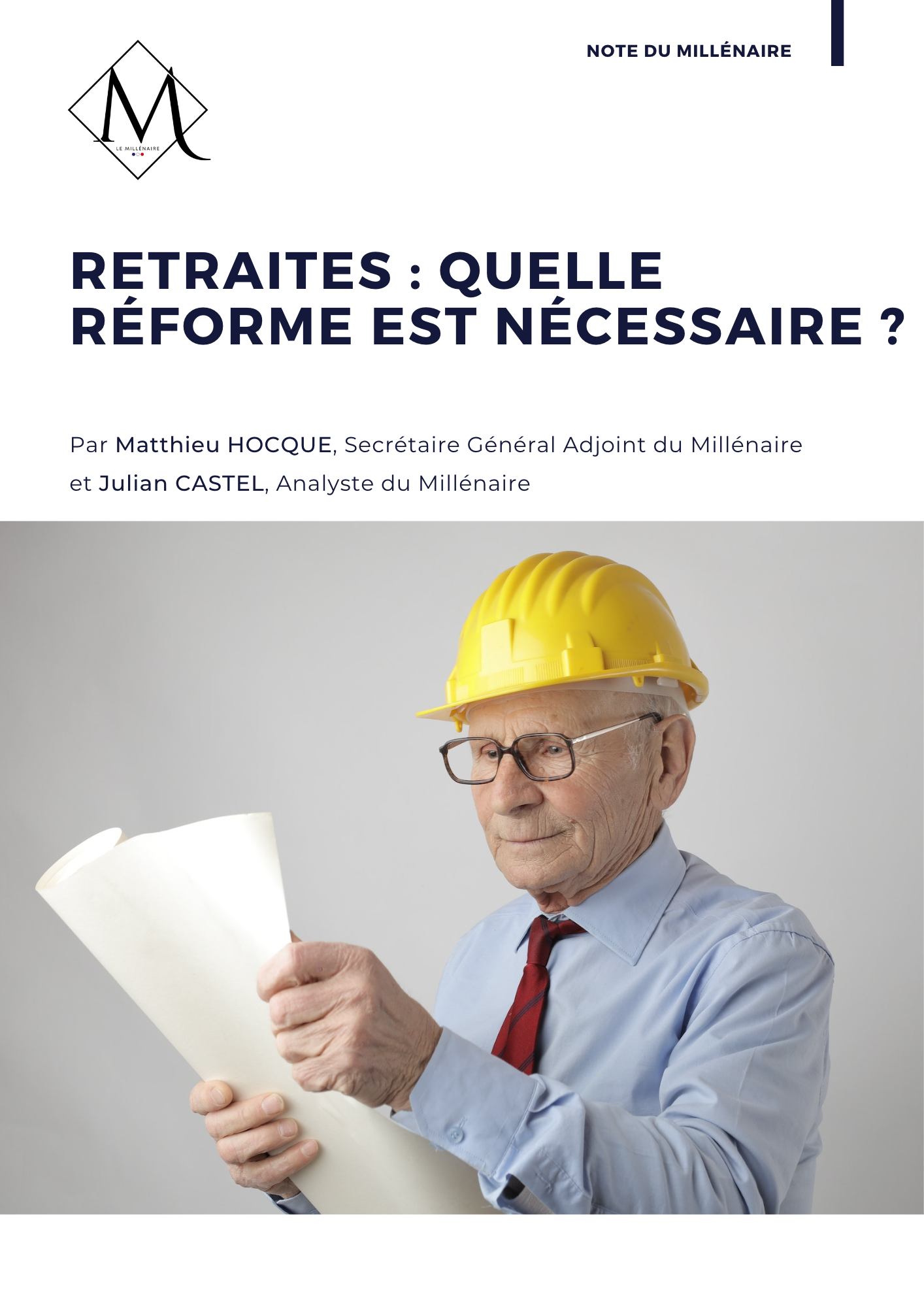 Couverture de la note : Retraites : quelle réforme est nécessaire ?