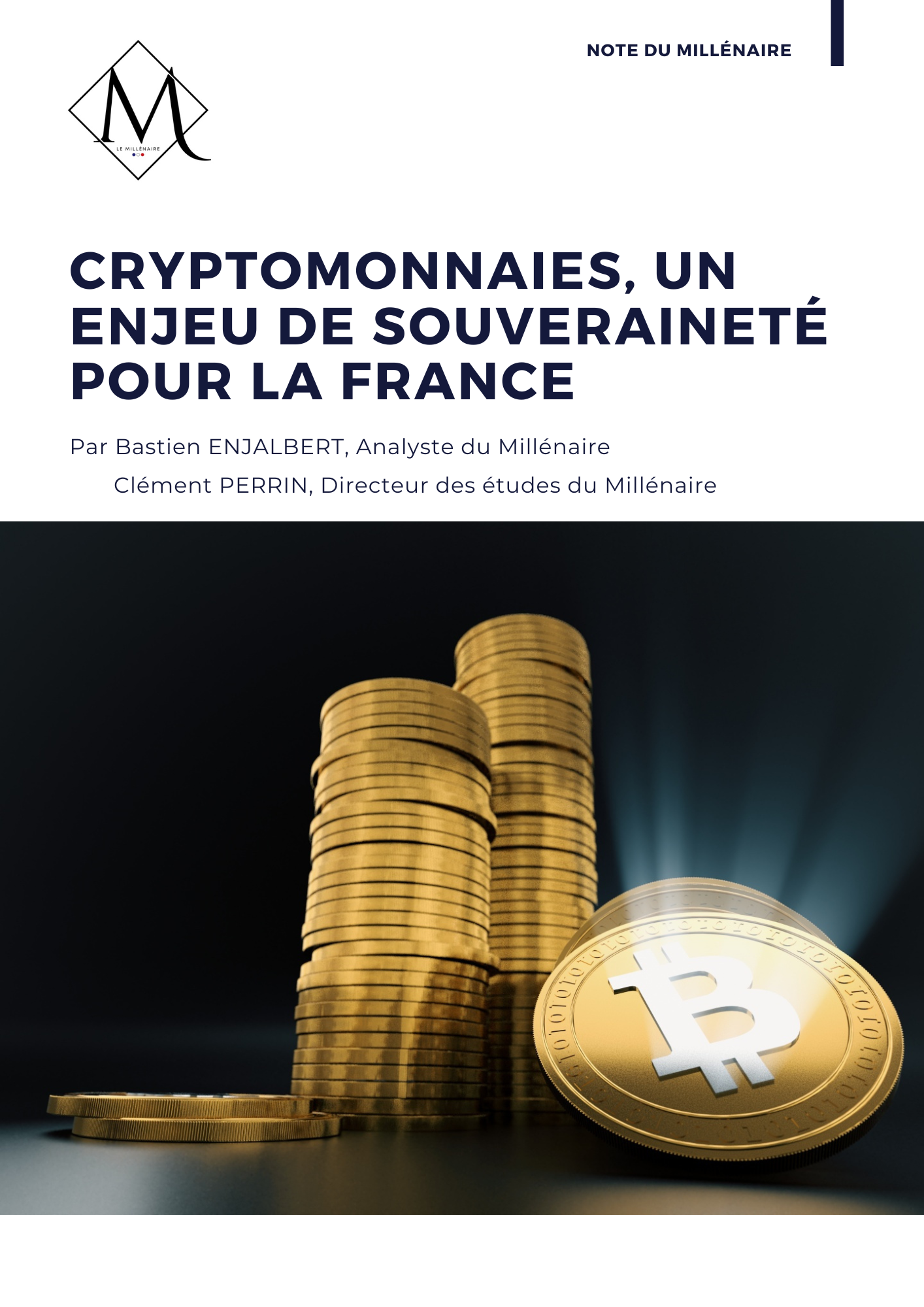 Cryptomonnaies, un enjeu de souveraineté pour la France ? – Le Millénaire