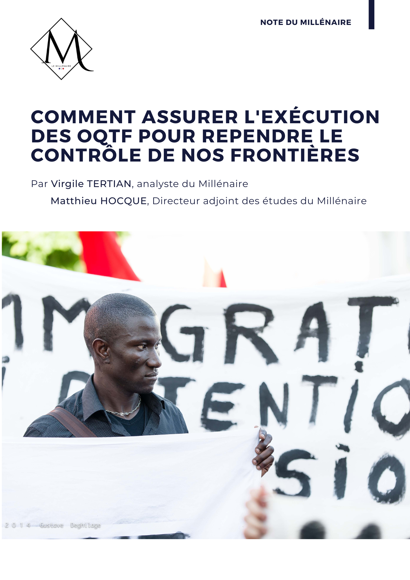 Couverture de la note : Comment assurer l'exécution des OQTF