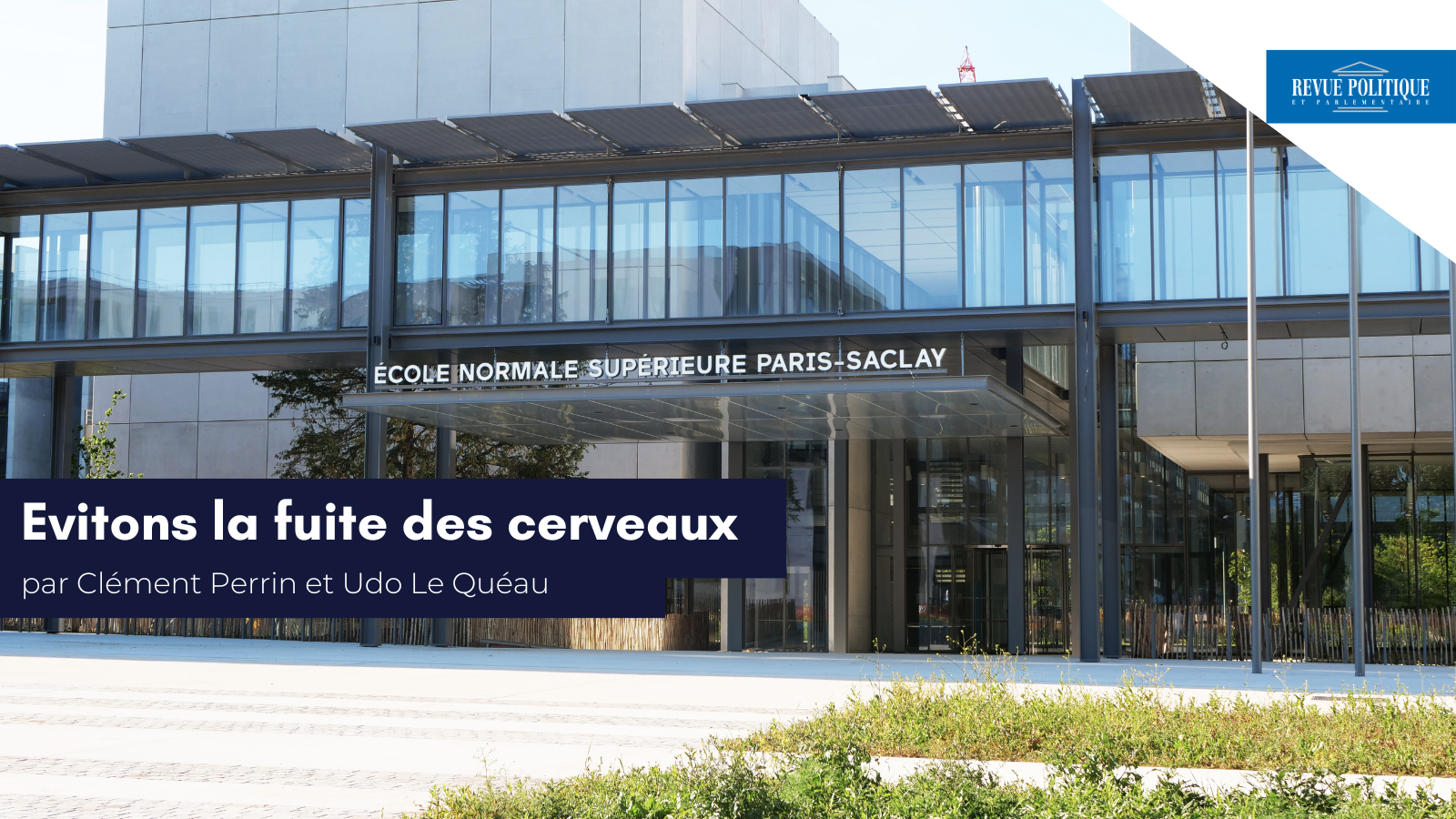 Clément Perrin et Udo Le Quéau pour la RPP «&nbsp;Évitons la fuite des cerveaux&nbsp;»