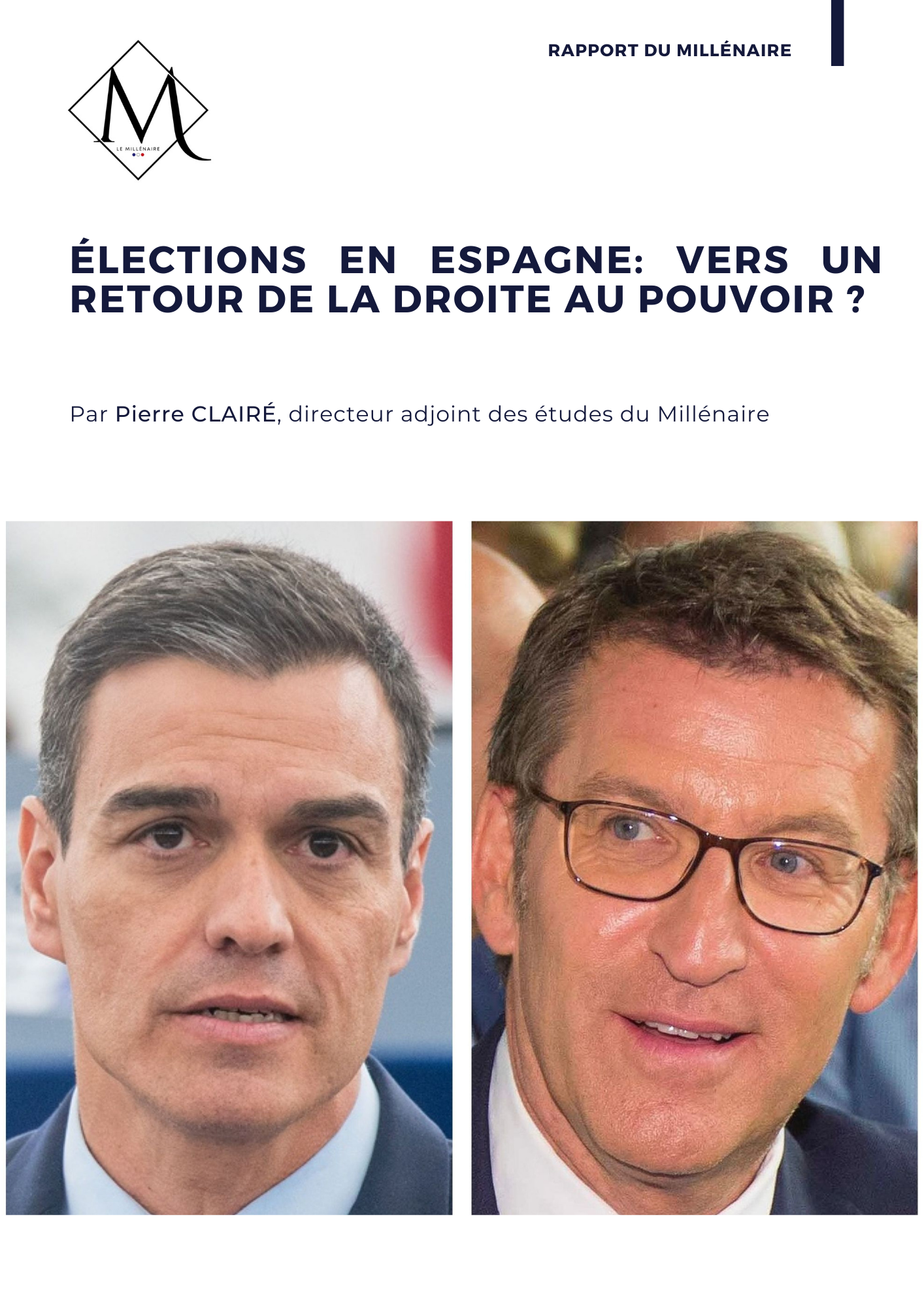 Couverture de la note : Élections législatives en Espagne: vers un retour de la droite ?