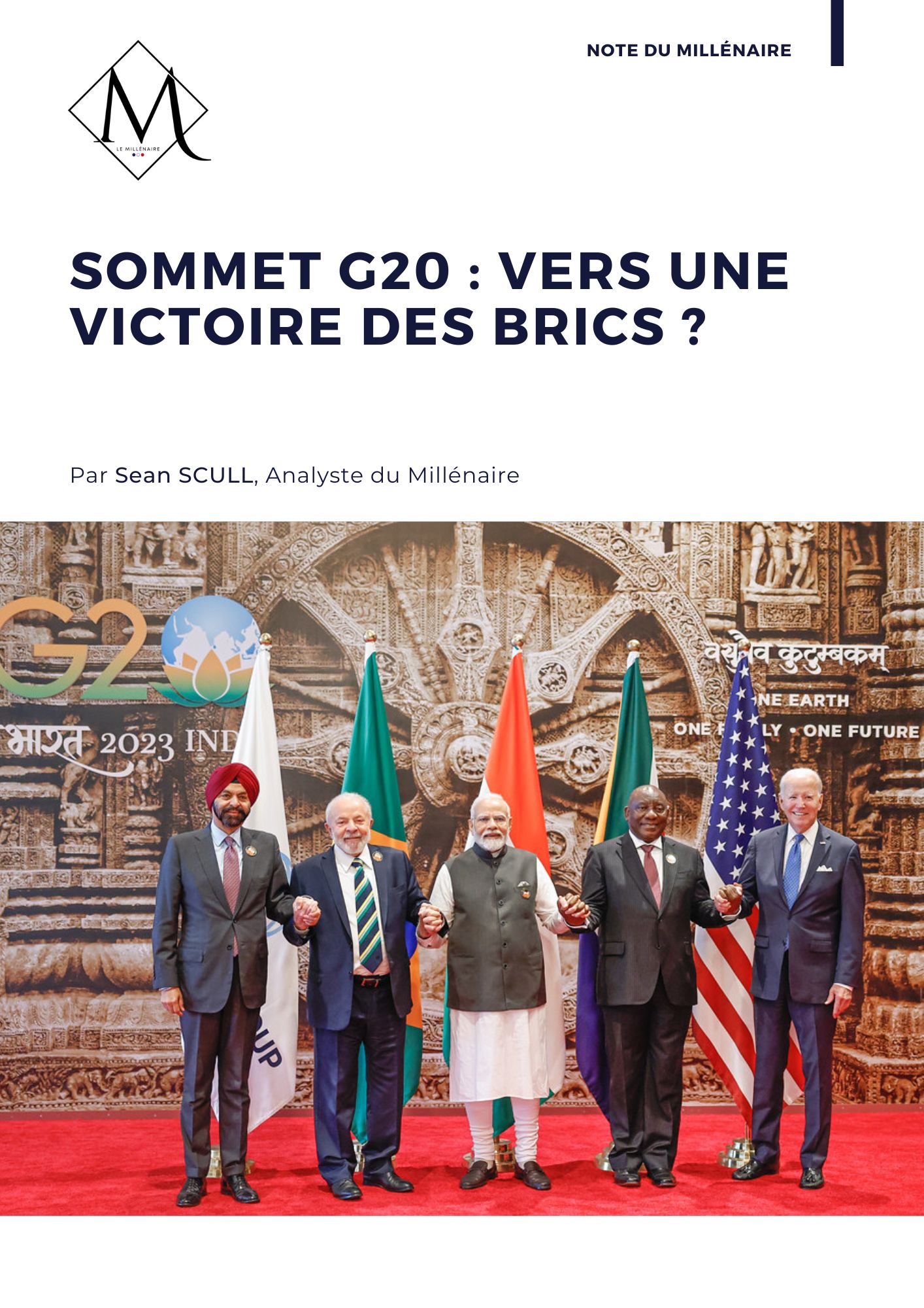 Couverture de la note : Sommet du G20 : vers une victoire des BRICS ?