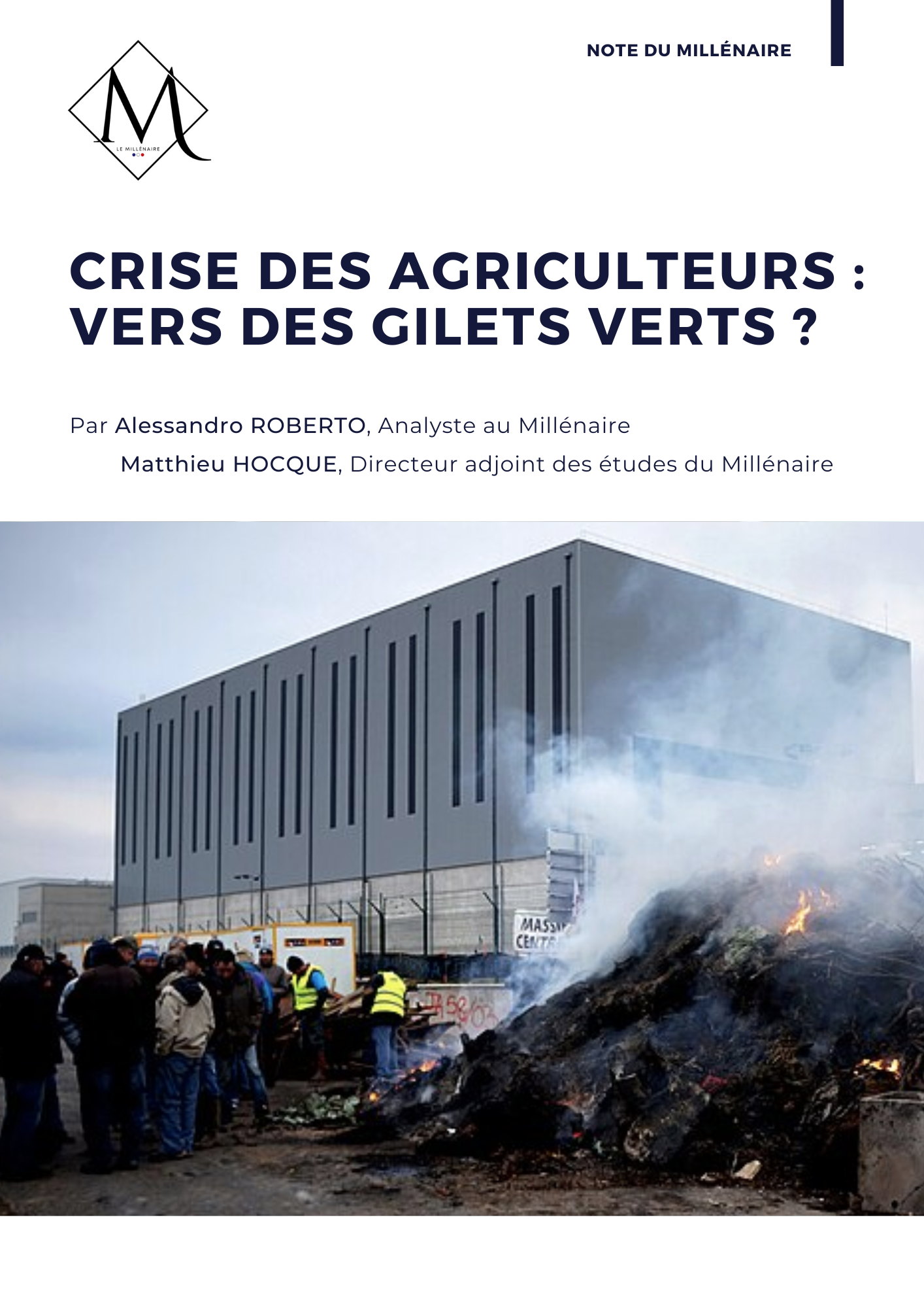 Couverture de l’étude