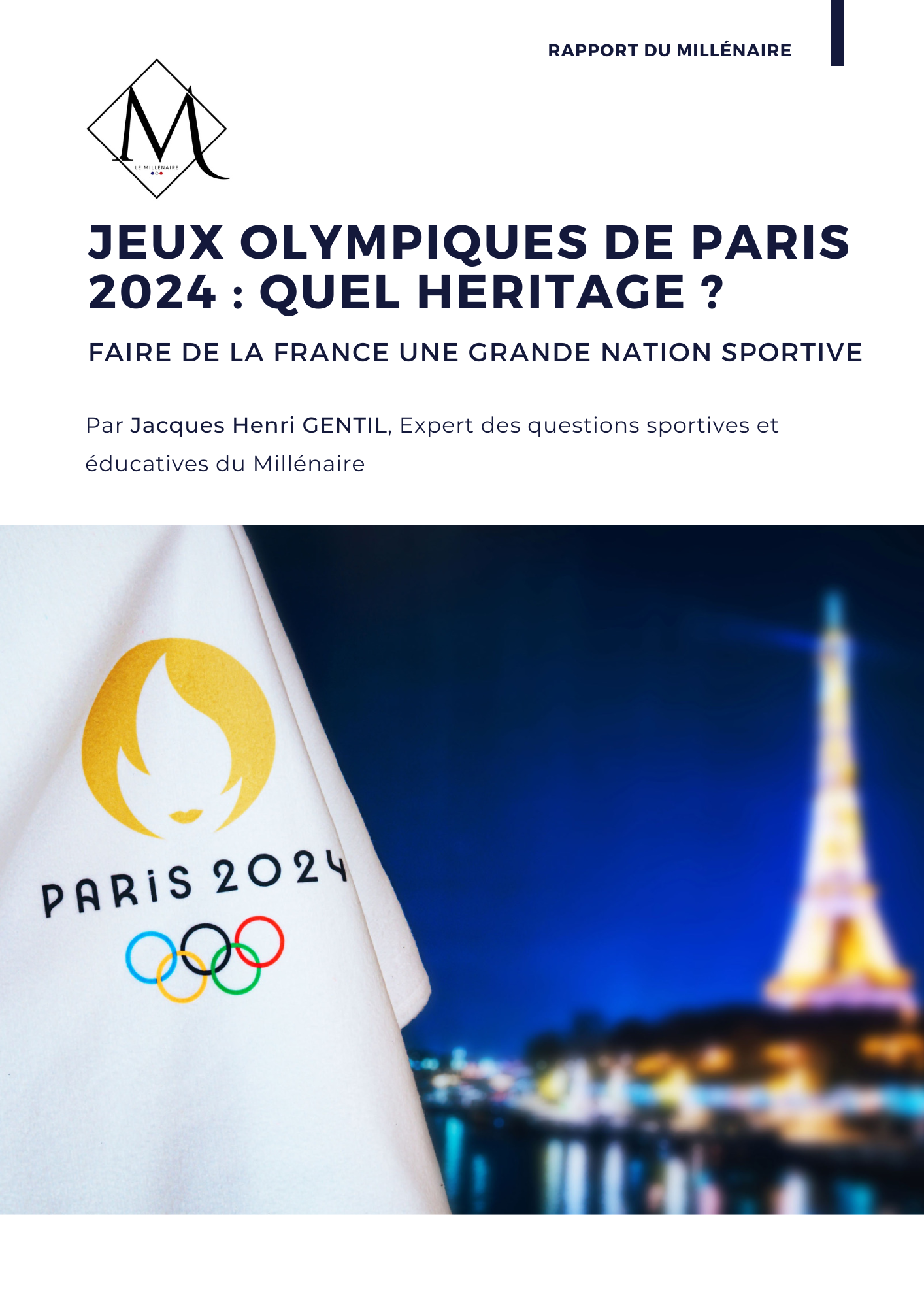 Couverture de la note : Bilan des JOP 2024 : Faire de la France une grande nation sportive