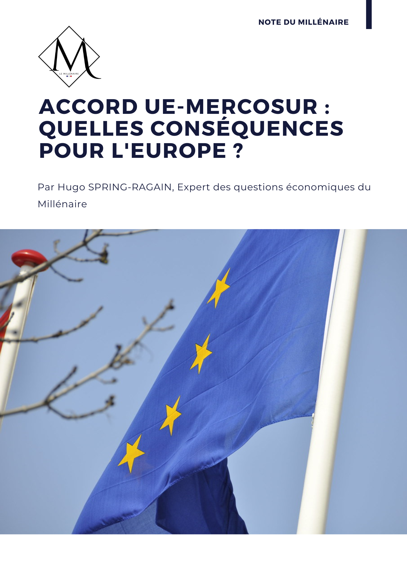 Couverture de la note : Accord UE-MERCOSUR : quelles conséquences pour l'Europe ?