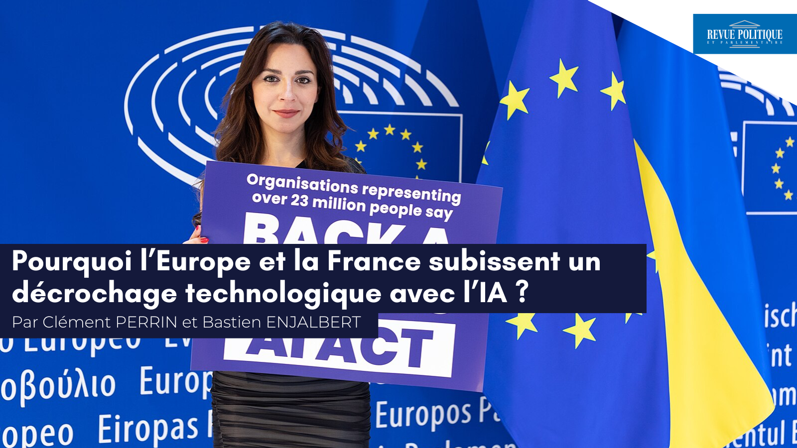 Clément Perrin et Bastien Enjalbert pour la RPP : «&nbsp;Pourquoi l’Europe et la France subissent un décrochage technologique avec l’IA ?&nbsp;»