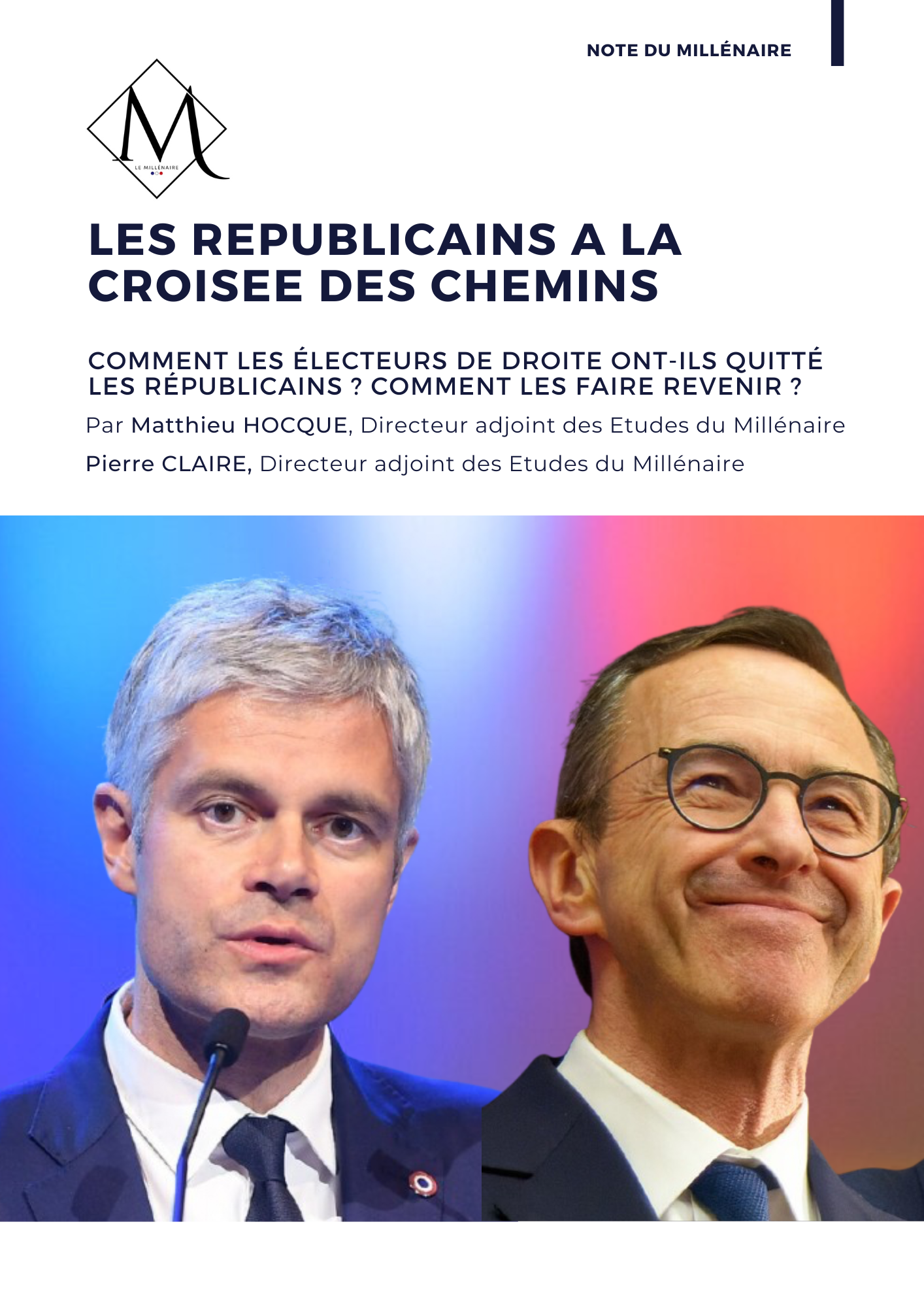 Couverture de la note : Les Républicains à la croisée des chemins ?