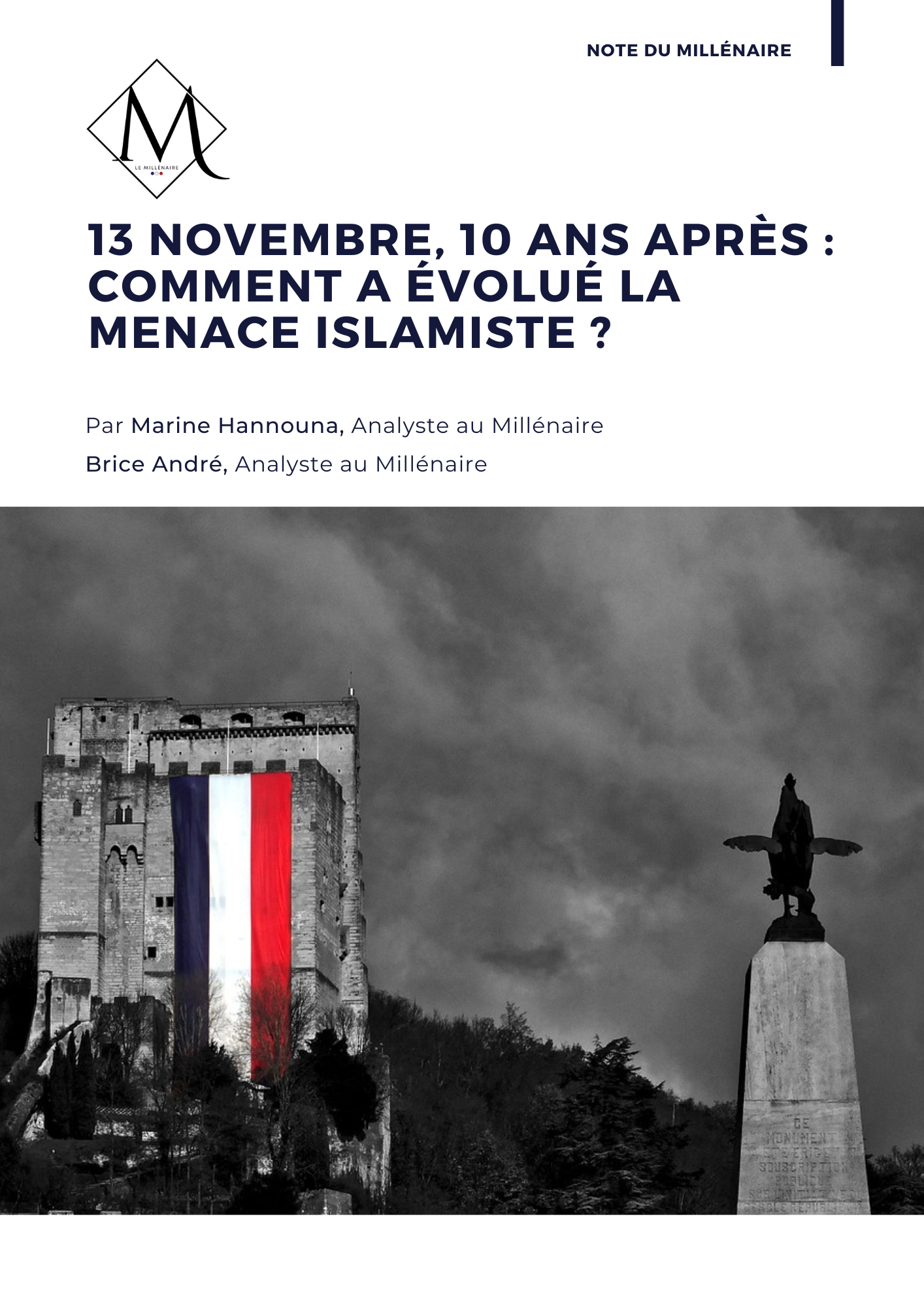 Couverture de la note : 13 Novembre 2015, 10 ans après, comment a évolué la menace islamiste ?