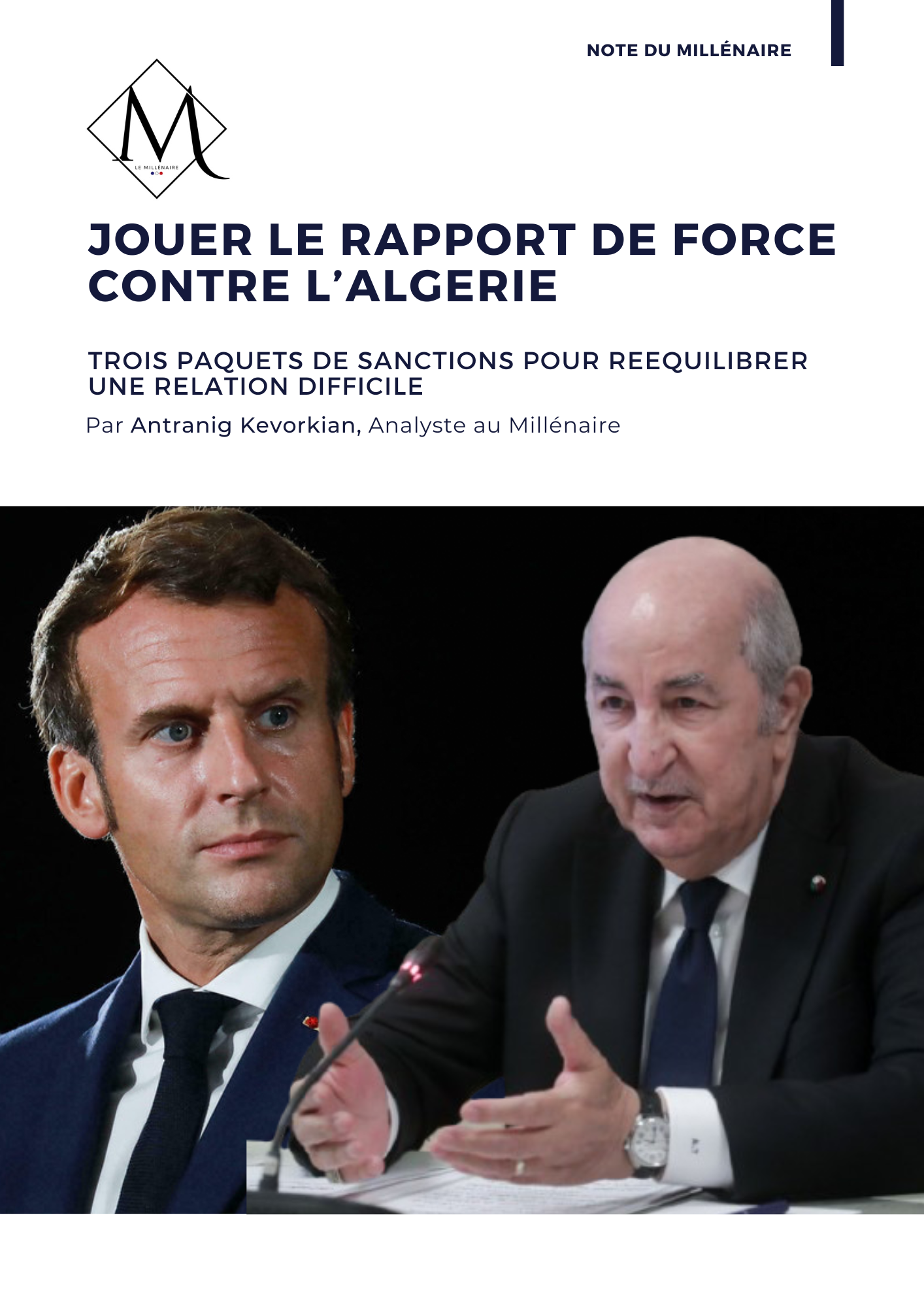 Couverture de l’étude