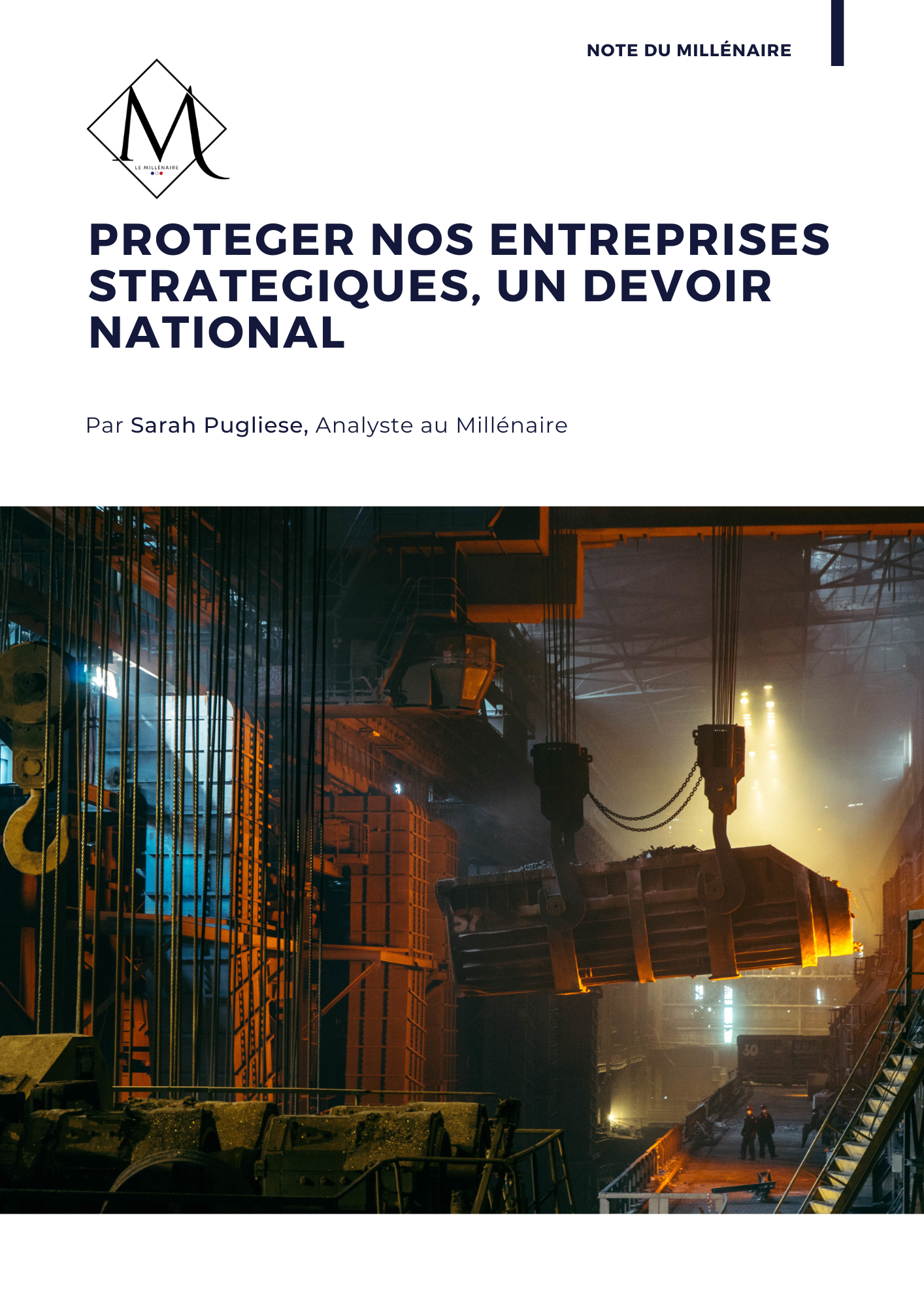 Protéger les entreprises stratégiques de la concurrence chinoise et américaine, un devoir national