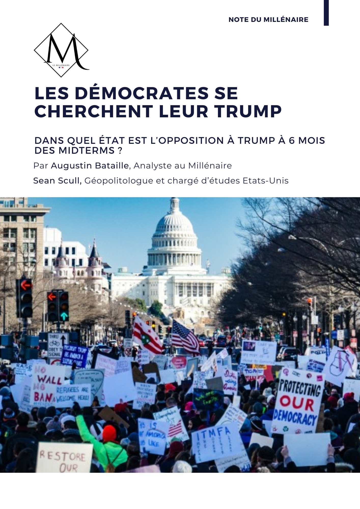 Couverture de la note : Quand les démocrates se cherchent leur Trump