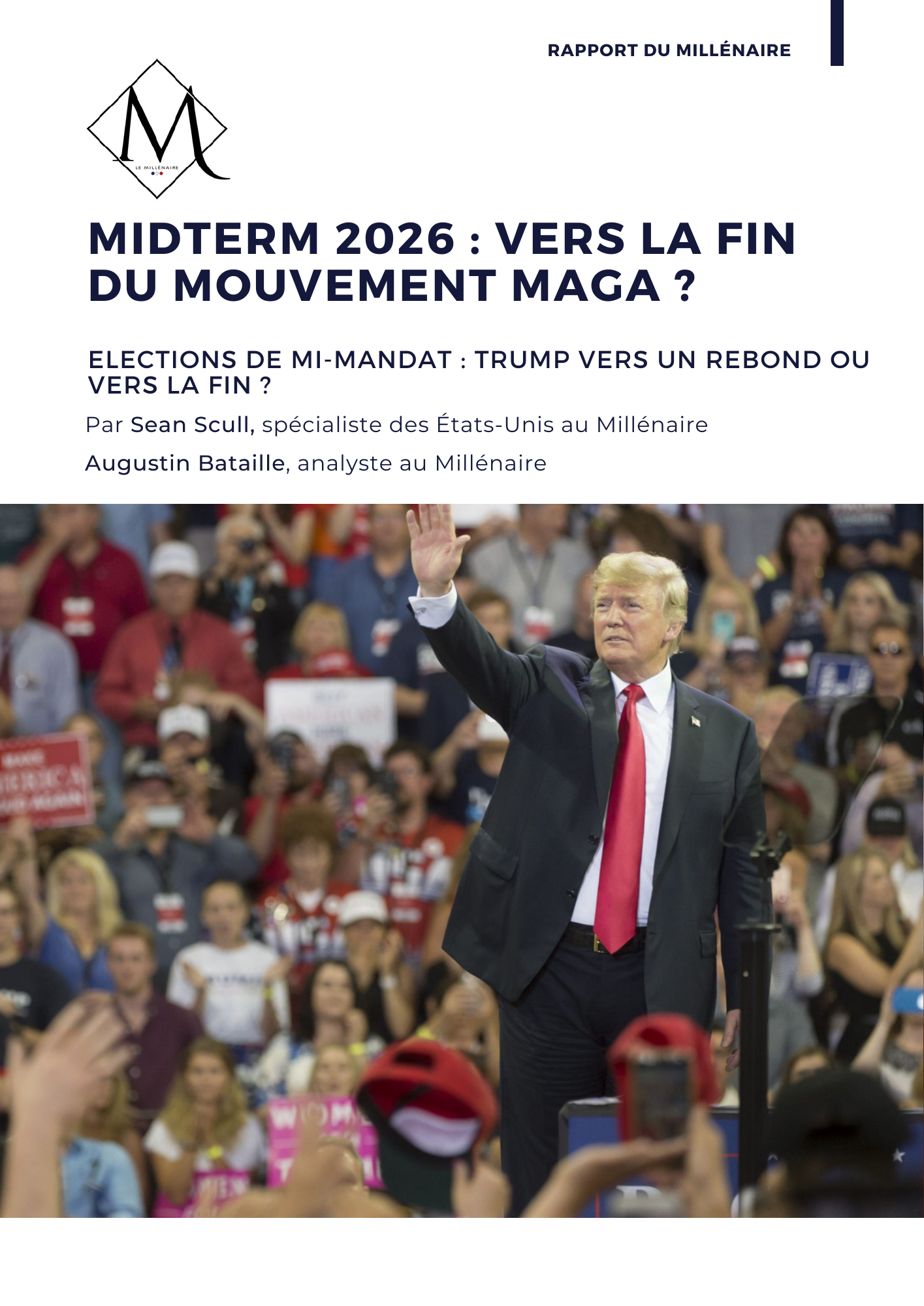 Couverture de la note : Midterm 2026 : vers la fin du mouvement MAGA ?